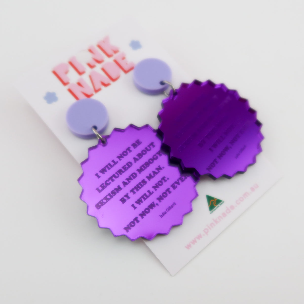 Questionable Heart Earrings by Niicole Pollard